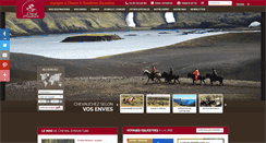 Desktop Screenshot of cheval-daventure.com